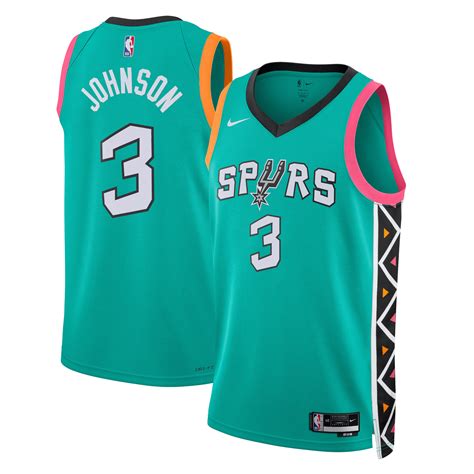 San Antonio Spurs Nike City Edition Swingman Jersey 22 - Green - Keldon ...