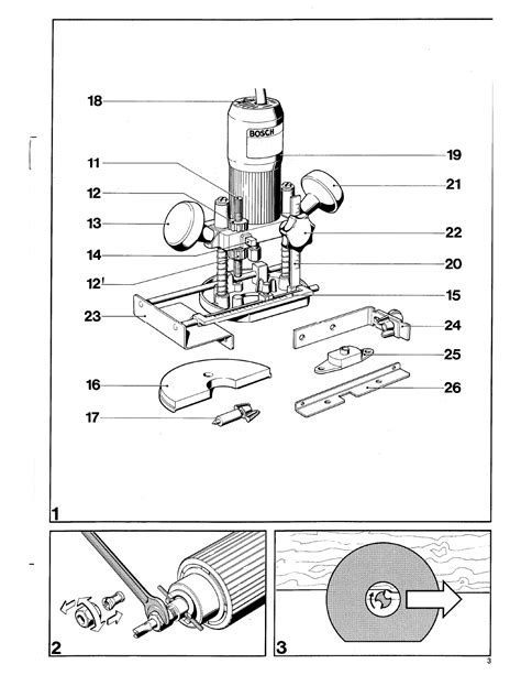 Manual Bosch POF 50 Plunge Router