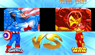 Marvel Super Heroes Screenshots for Arcade - MobyGames