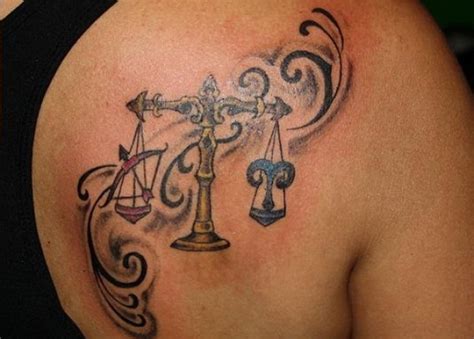 Libra Tattoos Designs, Ideas and Meaning - Tattoos For You