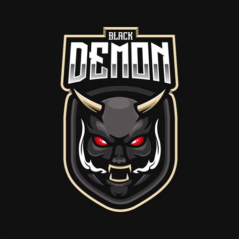 Demon mascot logo design vector with modern illustration 8084055 Vector ...