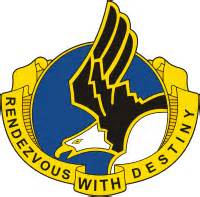 U.S. Army 101st Airborne Division, distinctive unit insignia - vector image