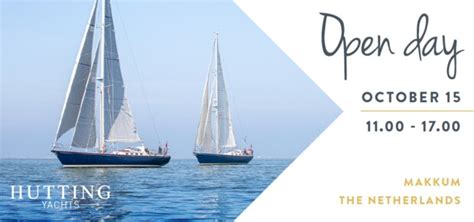 Open day Hutting Yachts - October 15th 2022