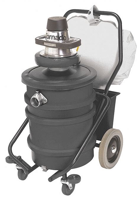 TORNADO Shop Vacuum, 16 gal Tank Size, 184 cfm, 1 1/2 in Vacuum Hose ...