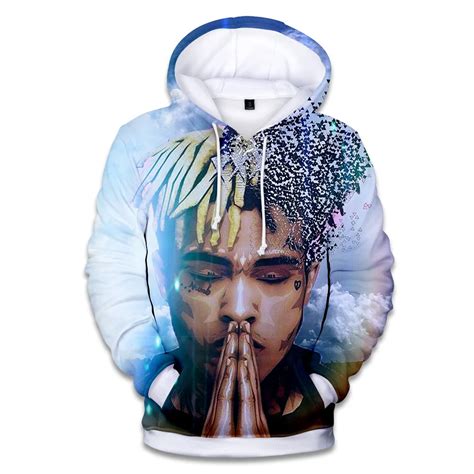 revenge kill rapper xxxtentacion hoodie 3D print hoody autumn winter fleece hooded sweatshirts ...