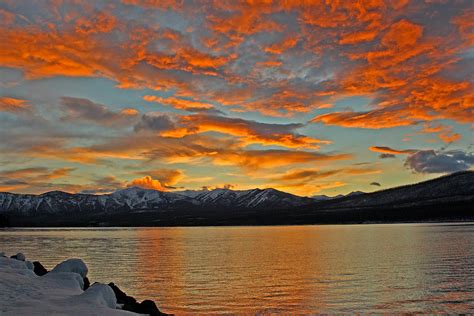 Lake McDonald Sunset Photograph by Denny Bingaman - Pixels