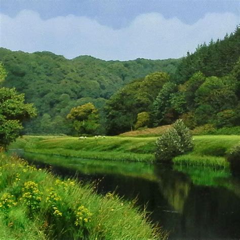 Michael James Smith 'River Wye' SOLD - Ashleigh Bishop Fine Art | Michael james smith, Landscape ...