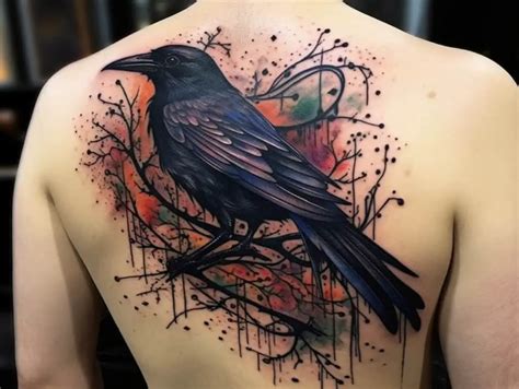 Crow Tattoo Meaning: Symbolism and Designs