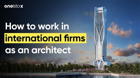 How to Work in International Firms as an Architect - YouTube