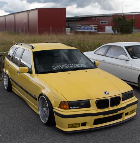 Bmw E36 Wagon Stance - electricmustangblog