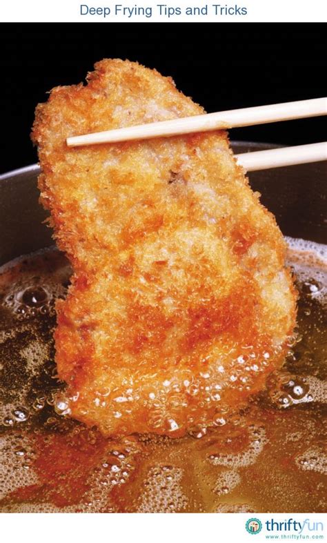 Deep Frying Tips and Tricks | Deep fryer recipes, Food, Deep fried food