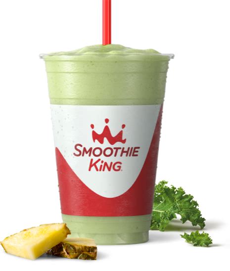 Smoothie King Stretch & Flex Pineapple Kale Nutrition Facts