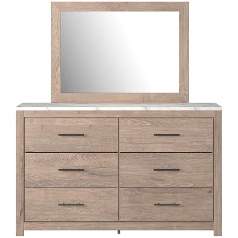 Signature Design by Ashley Senniberg Dresser & Bedroom Mirror | A1 ...