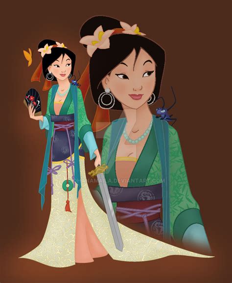 Disney Princess Mulan by Ohanamaila on DeviantArt