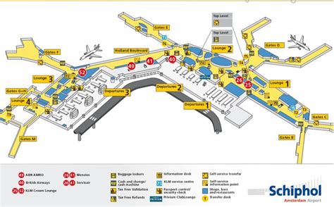 AMSTERDAM SCHIPHOL AIRPORT TRAIN MAP - Wroc?awski Informator Internetowy - Wroc?aw, Wroclaw ...