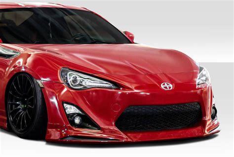 2015 Scion FRS Front Lip-Add On Body Kit - 2013-2016 Scion FR-S Duraflex Modellista Look Front ...