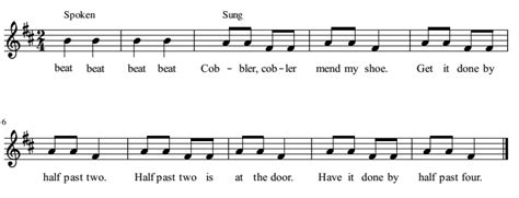 Cobbler, Cobbler – Sing Solfa