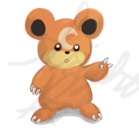 Teddiursa by FrightFox on DeviantArt