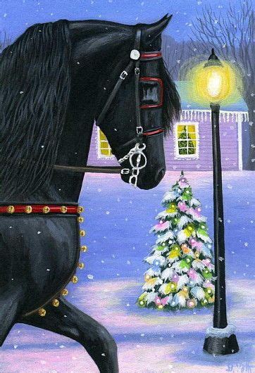 DASHING THROUGH THE SNOW.....the bells are jingling as he pull a sleigh through the snow, past ...