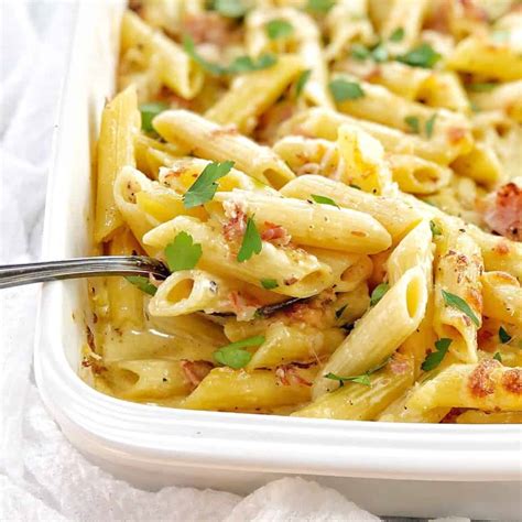 Carbonara Pasta Bake · Chef Not Required...