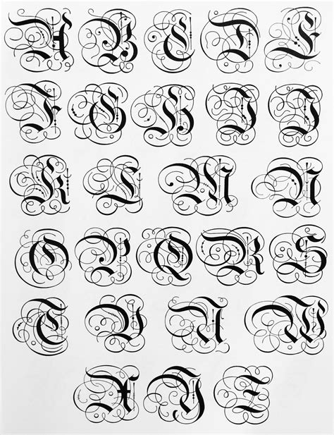 Pin by Karyn Keller on Font | Tattoo lettering fonts, Graffiti alphabet, Calligraphy alphabet