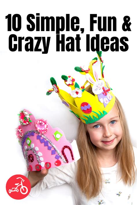 8 Simple, Fun & Crazy Hat Ideas | Crazy hat day, Crazy hats, Hat ideas