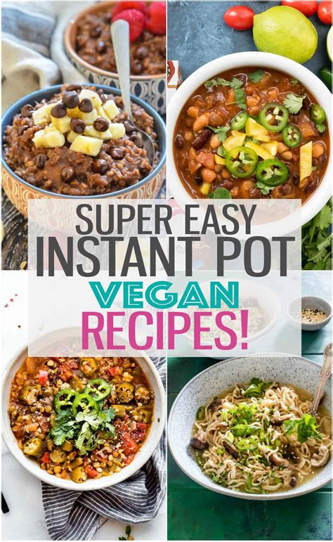 19 Ultimate Instant Pot Vegan Recipes - Eating Instantly