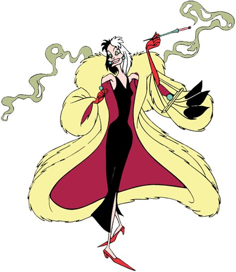 Cruella De Vil Clip Art (PNG Images) | Disney Clip Art Galore