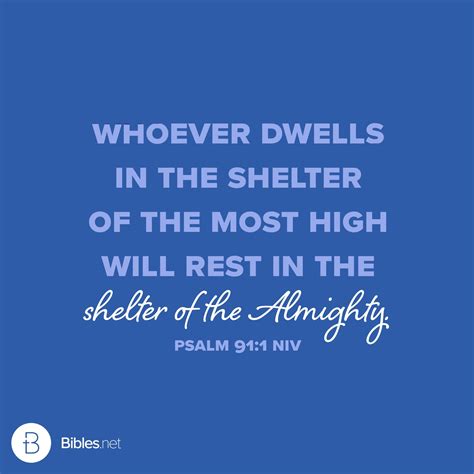 Rest in the Shelter of the Almighty - Psalm 91:4 Bible Verse | Psalm 91:1, Psalm 91, Psalms