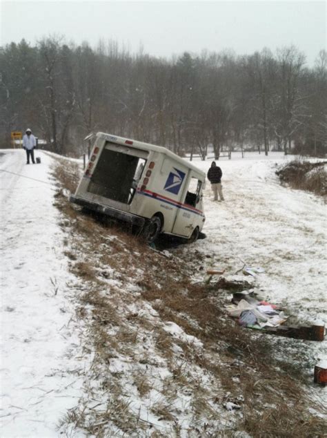 Postal Service truck involved in accident | News | athensmessenger.com