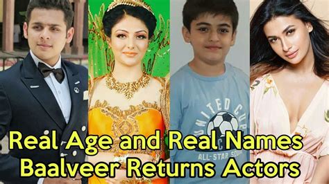 Baal Veer Returns Cast Real Name With Photo - Ramutin