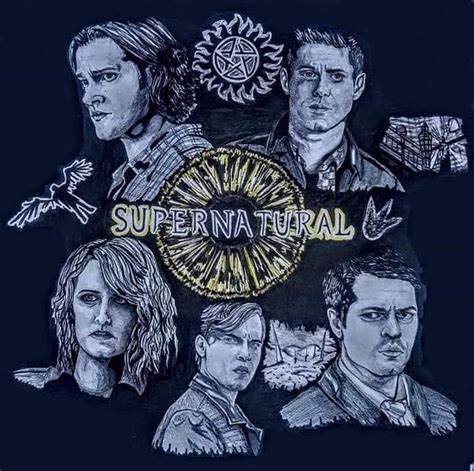 Supernatural Promo Art | Supernatural, Historical figures, Art