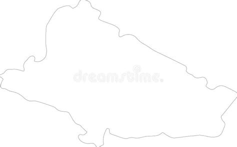 Bjelovarsko-bilogorska Croatia Outline Map Stock Illustration - Illustration of logo, outline ...