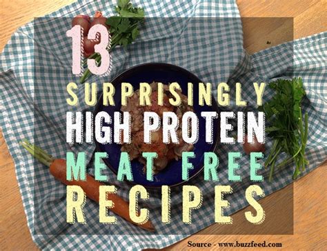 13 Surprisingly High Protein Meat Free Recipes - HOME and LIFE TIPS