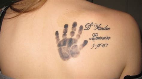 Baby Handprints Tattoo