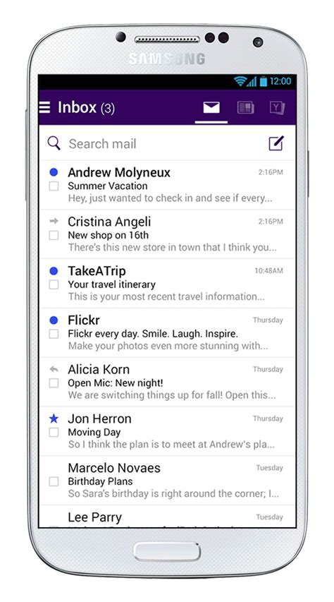 Yahoo Releases New Mail App for Android That Looks Gorgeous