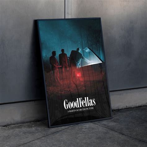 Goodfellas Movie Poster, Framed or Unframed or Canvas Print Martin ...