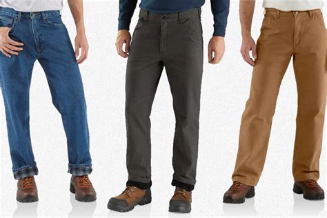 All Carhartt Flannel-Lined Men's Pants Are on Sale Today - InsideHook