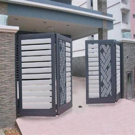 Sliding Folding Gate | Modern gate, Entrance gates design, Gate designs modern