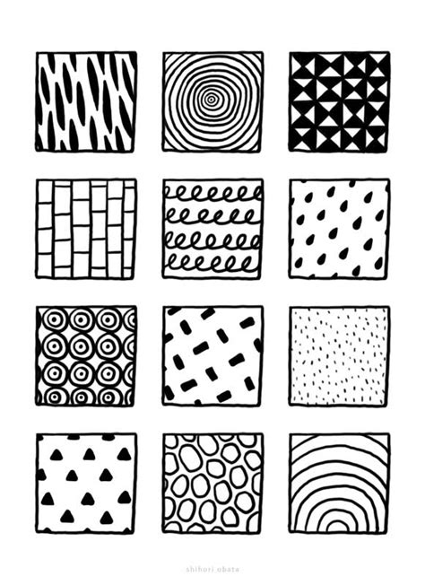 Simple Patterns To Draw