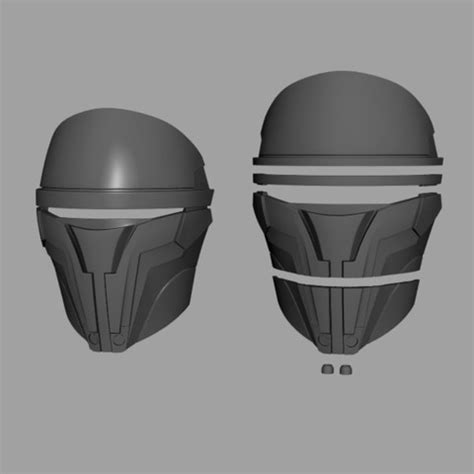 Download 3D printer templates Darth Revan's Mask ・ Cults