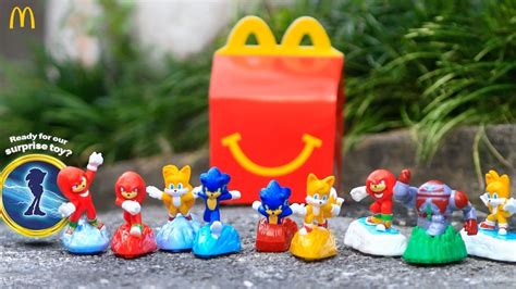 McDonald's PH launches Sonic 2 Happy Meal toys