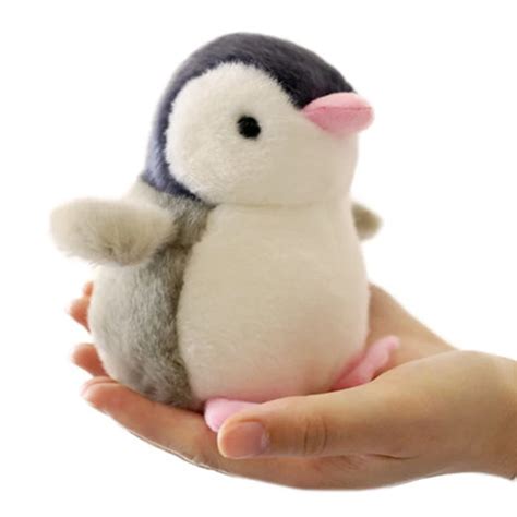 13cm Baby Dolls Stuffed Toys Cute Cartoon sound Penguin Small Soft Toy Mini Plush Animals ...