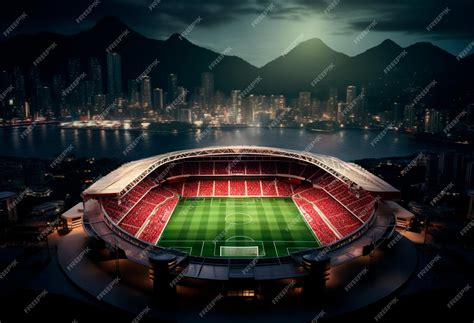 Premium AI Image | REALISTIC 4K STADIUM PHOTO