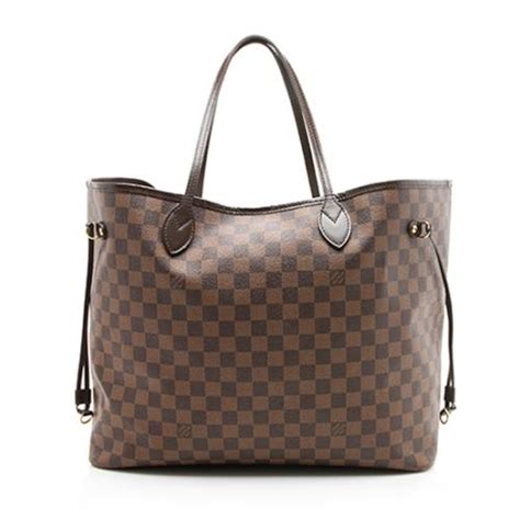 Louis Vuitton Damier Ebene Neverfull GM Tote