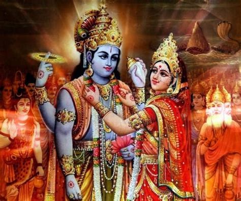 Lord-Vishnu-and-Goddess-Lakshmi-Marriage - Newstrend