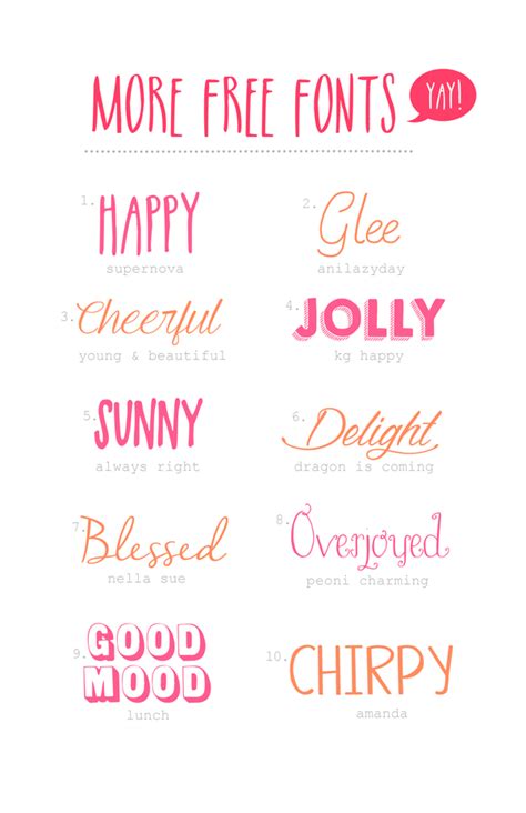 Hello!: Happy Free Fonts! YAY! | Happy font, Lettering, Lettering fonts