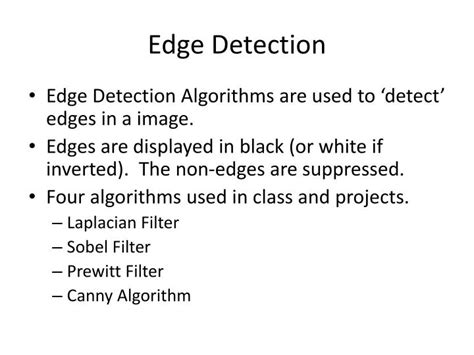 PPT - Edge Detection PowerPoint Presentation, free download - ID:2821049