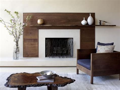 Mid Century Modern Fireplace Mantel Decor - Modern Furniture Images