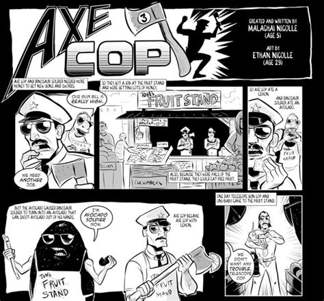 Comic: Axe Cop